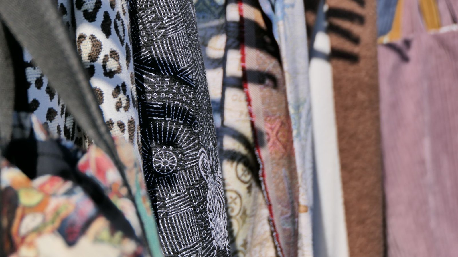 Abstract art fashion clothing treating garment as canvas