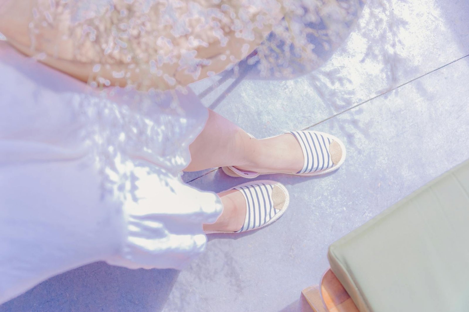 Resort beach women fashion simple breezy dress sandals summer
