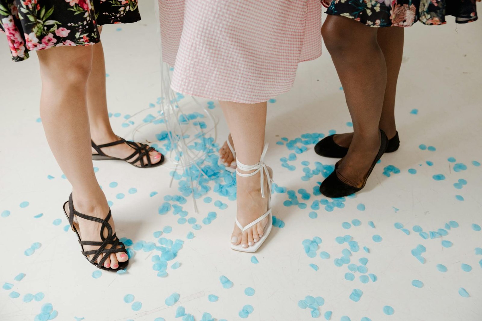 Outdoor brunch linen dress flat sandals summer women fashion