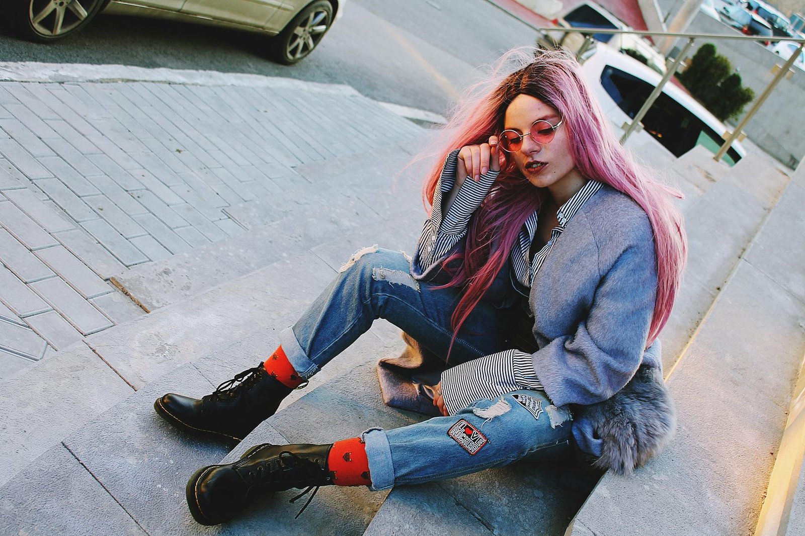 E-girl internet fashion alternative aesthetic outfit