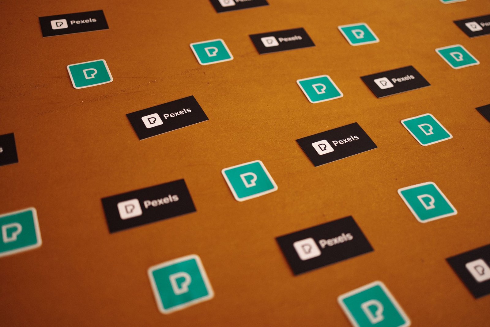 Colorful gradient logo design on dark background