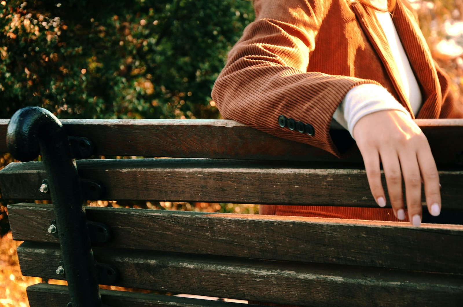 Corduroy jacket academic fashion casual autumn street style