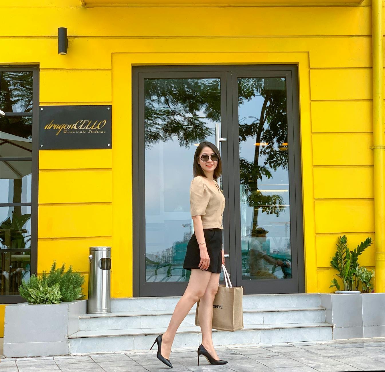 Linen co-ord set women summer casual fashion street style
