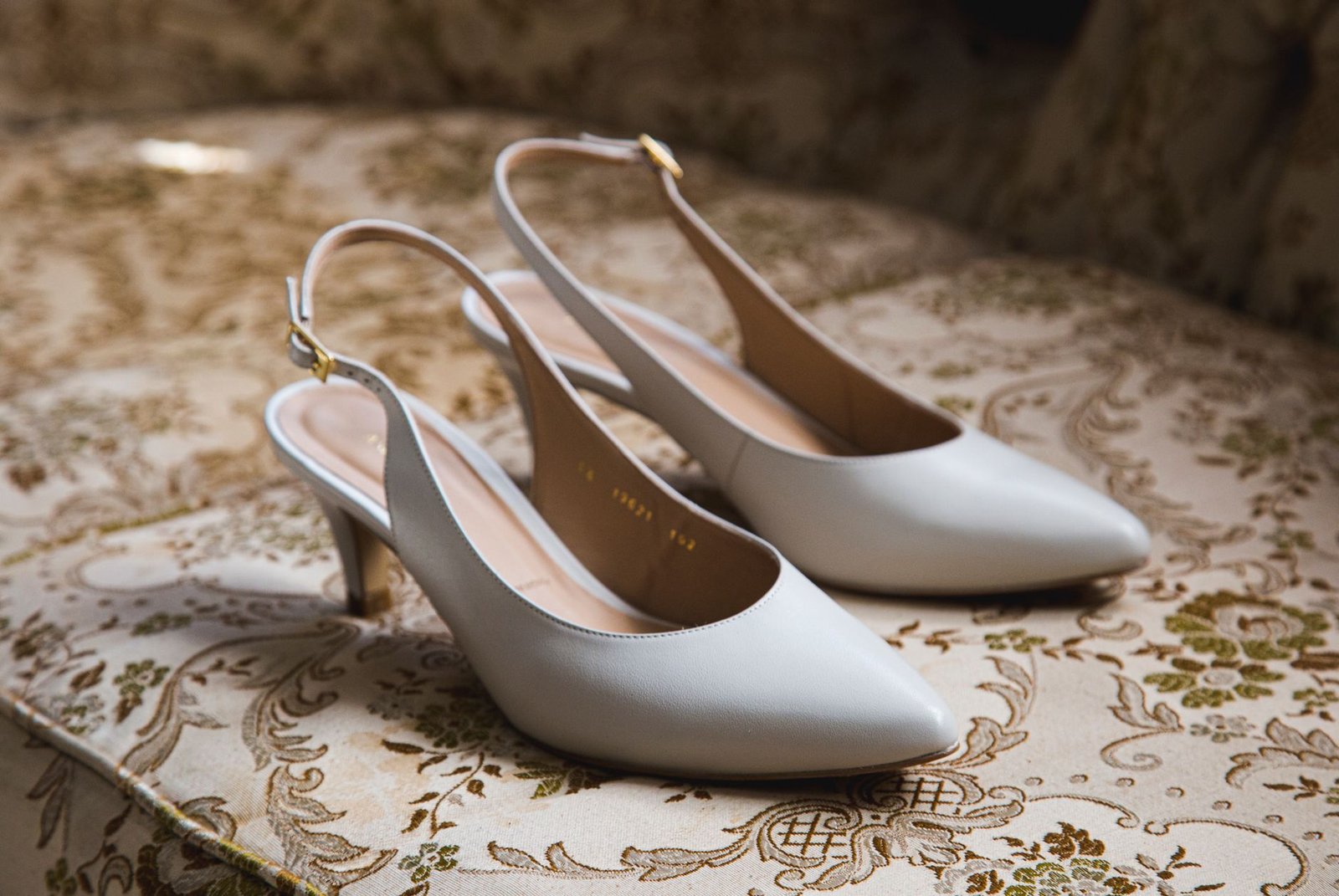 Heeled slingback pump women fashion occasion elegant outfit