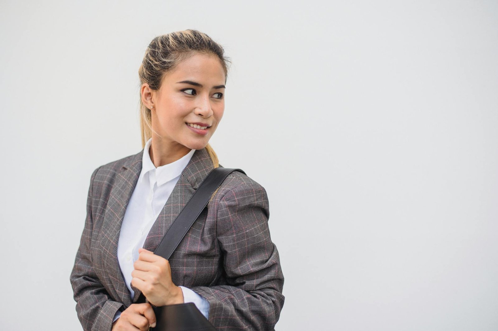 Slip dress with blazer smart casual look