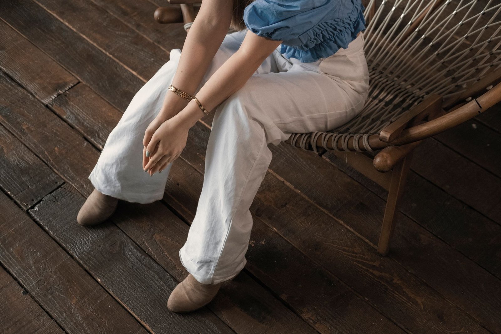 Wide leg linen trousers summer outfit casual fashion