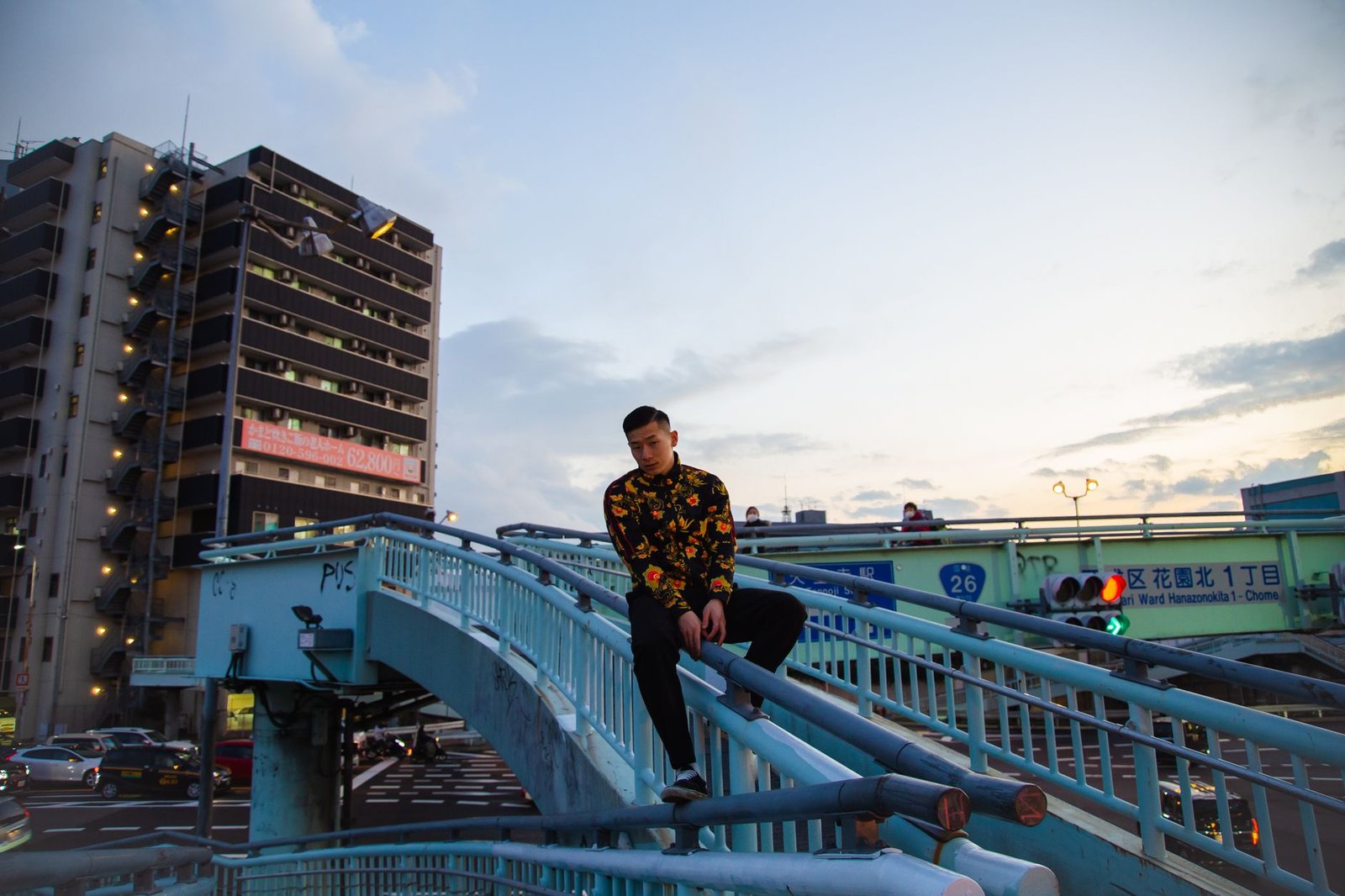 Tokyo street style look from Japanese brand