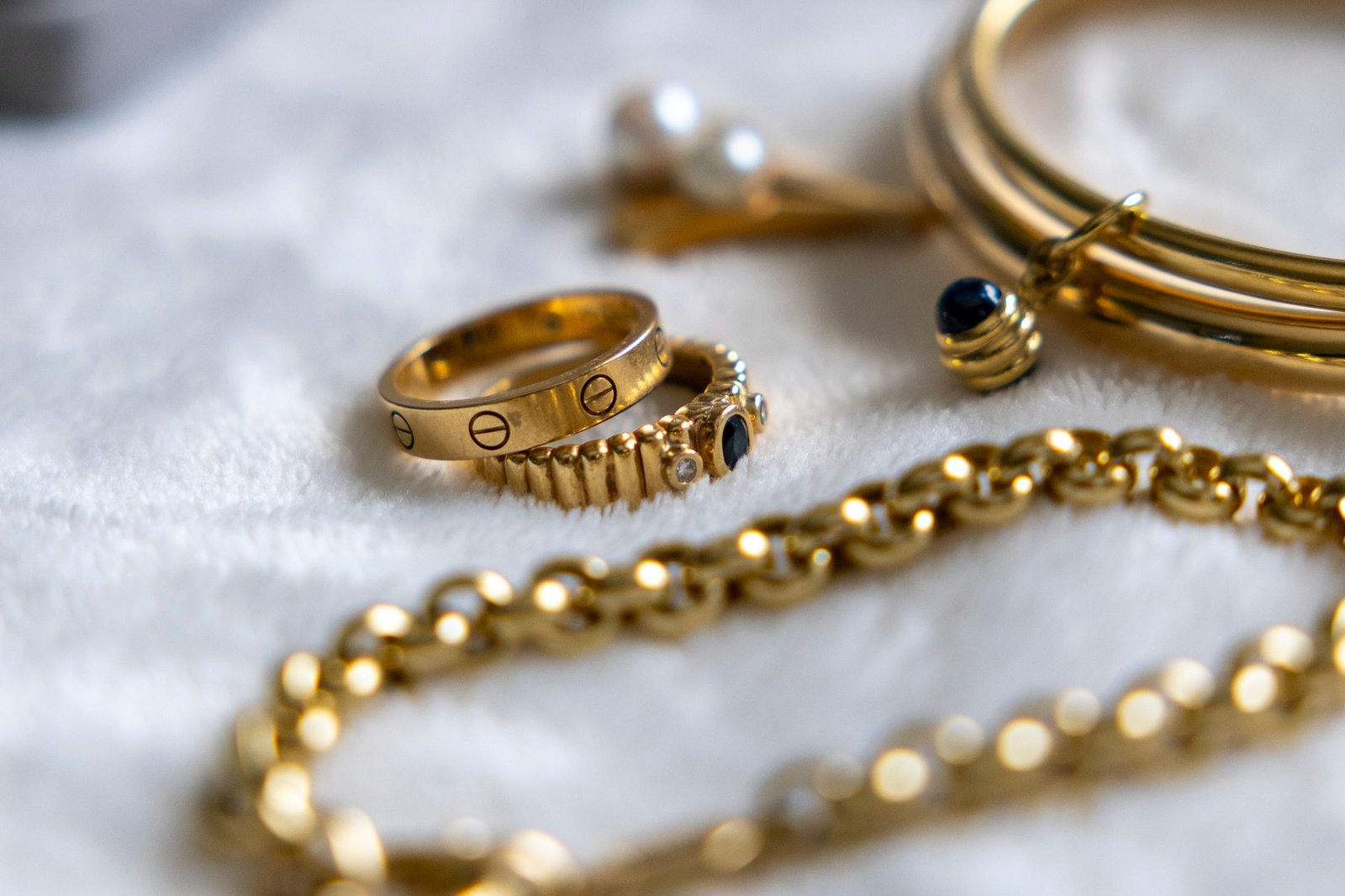 Maximalist accessories stacked jewellery fashion