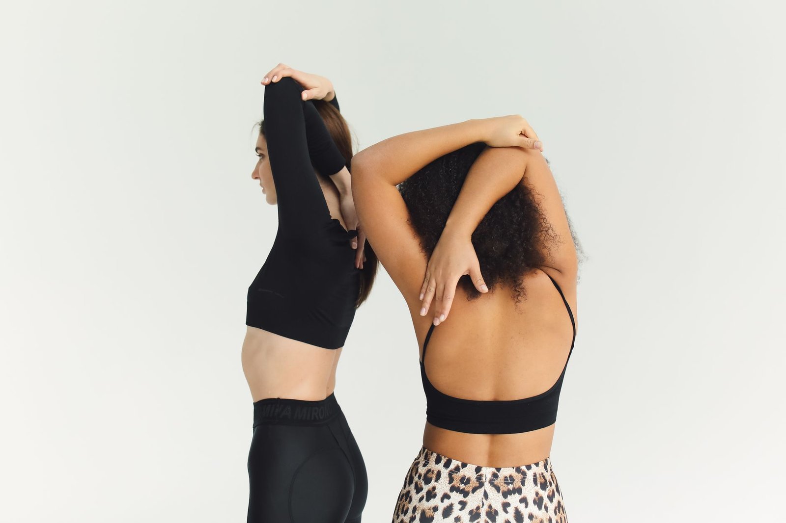Pilates activewear women fashion neutral tones workout minimal