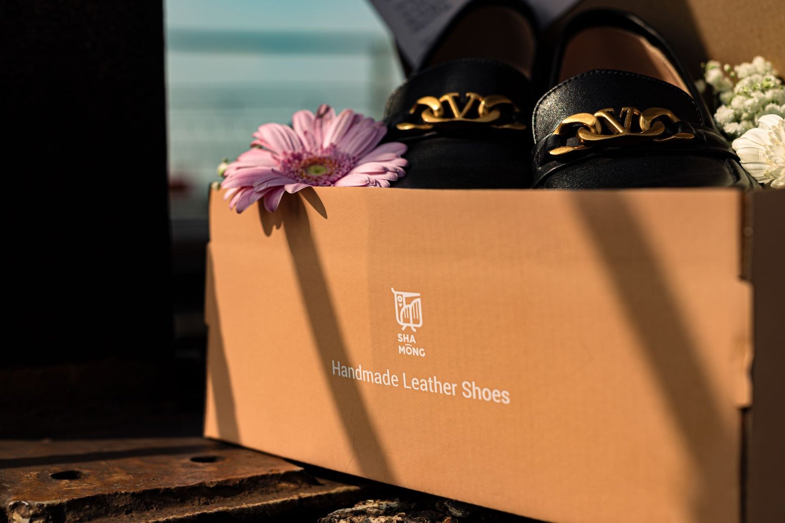 Leather loafers logo-free quiet luxury accessories