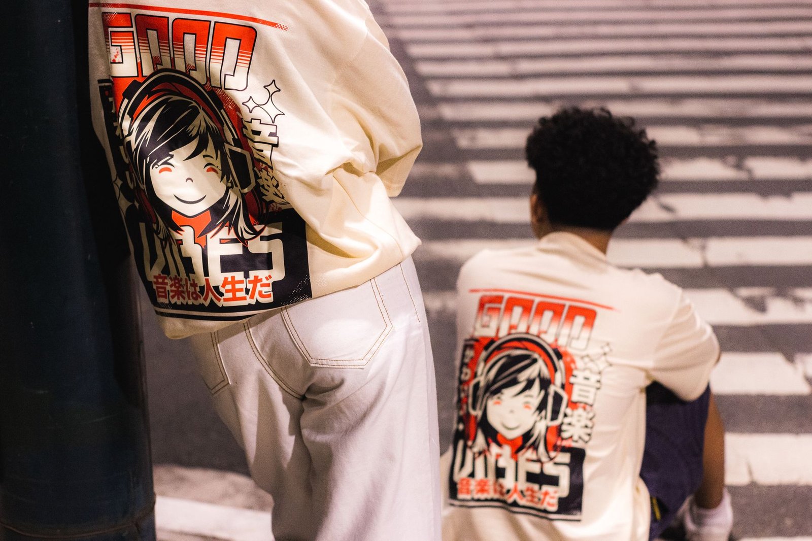 Artist collaboration graphic tee streetwear culture